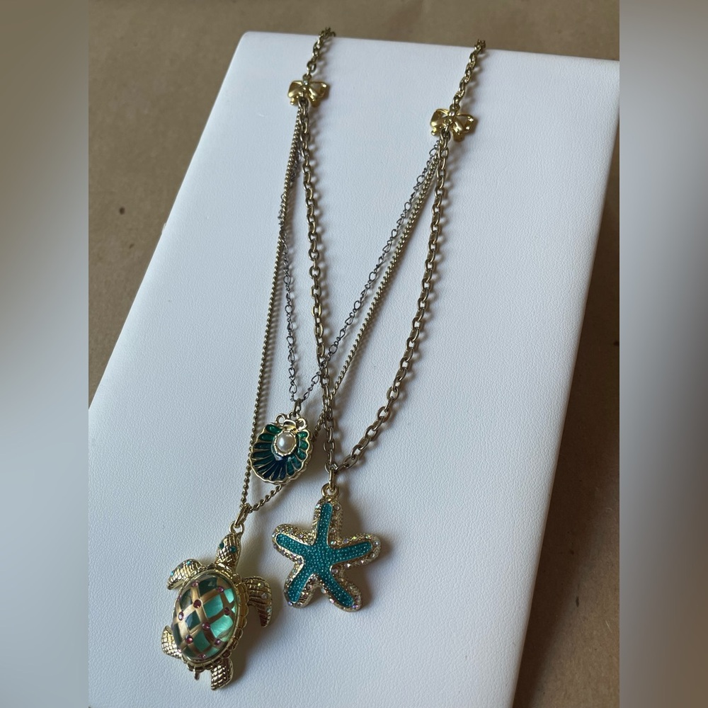 Betsey Johnson necklace Under the Sea NWT